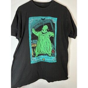 OOGIE BOOGIE T Shirt sz L The Nightmare Before Christmas Tim Burton